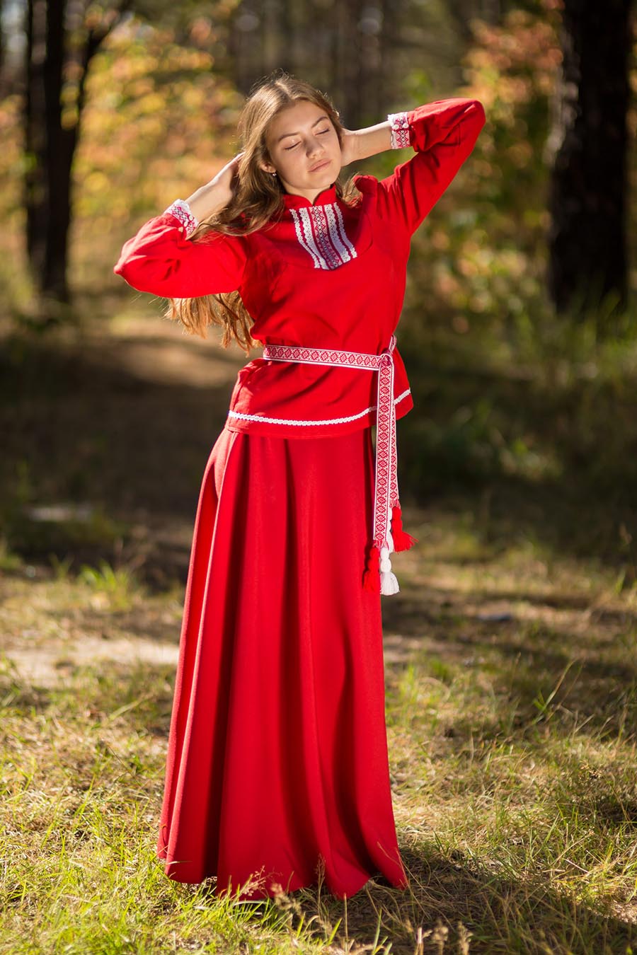 Underwear Women in Slavic costumes in Anqing