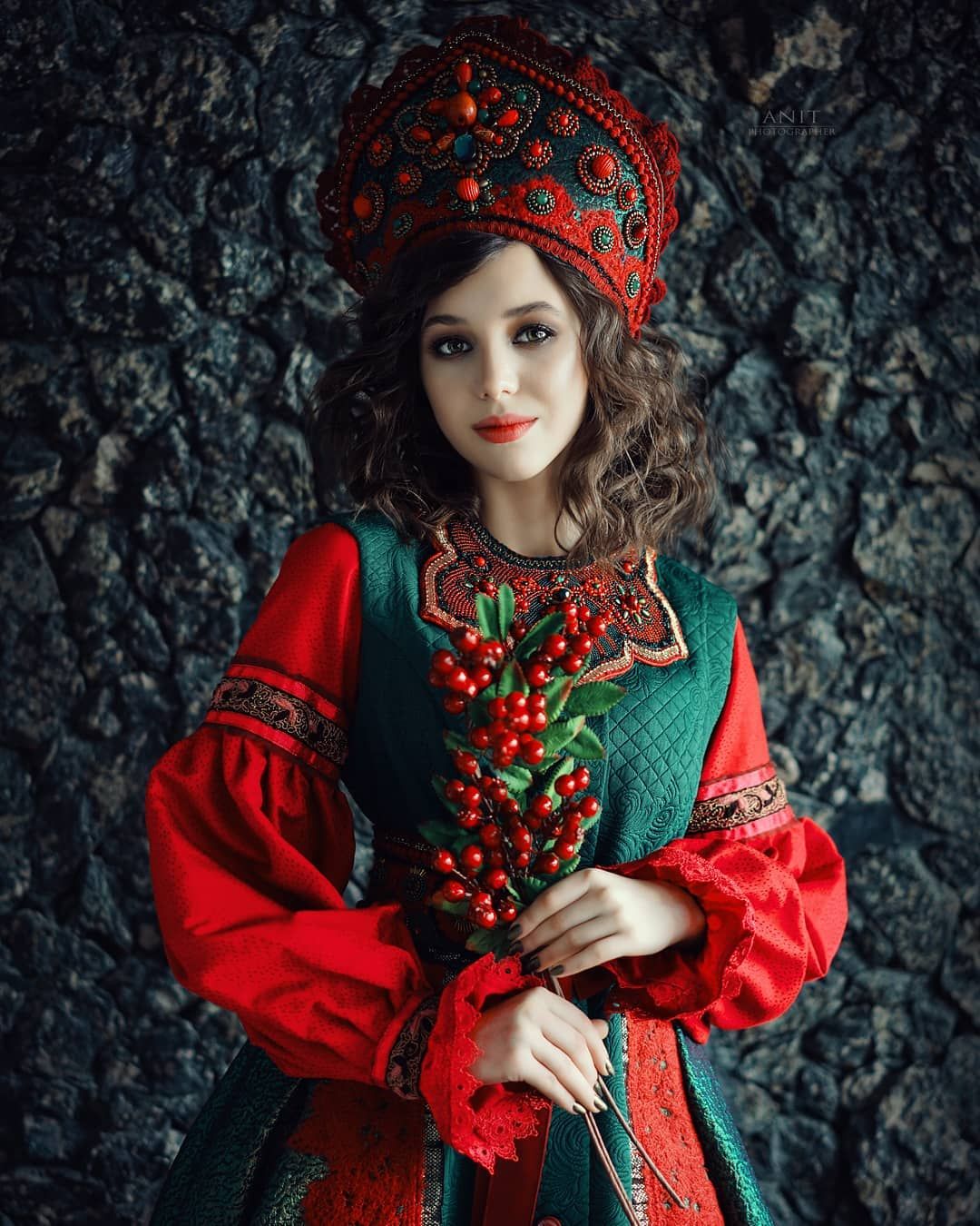 Nude girl Women in Slavic costumes in Anqing
