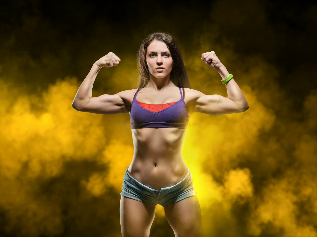 Athletic girls in Anqing